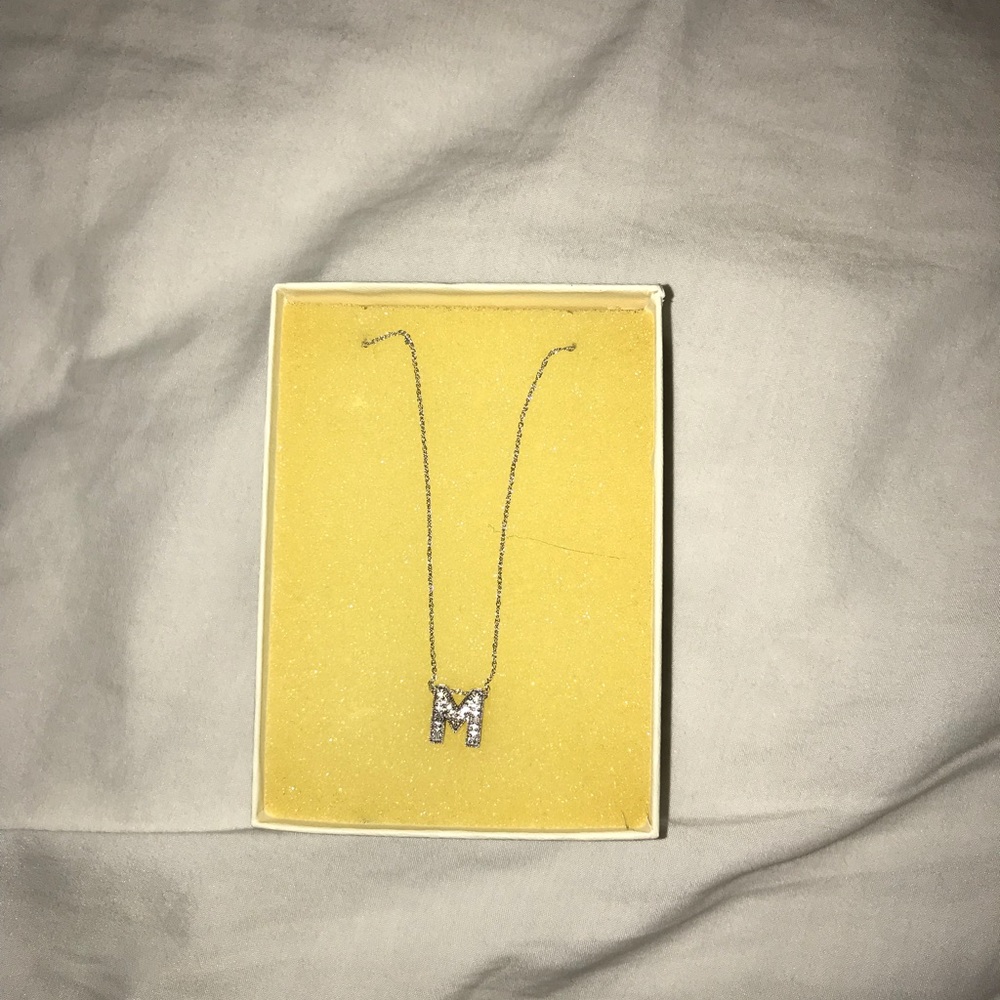 ‘M’ necklace